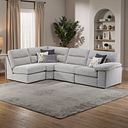 Morgan Modular Group 5 in Santos Steel with Green and Grey Scatters 