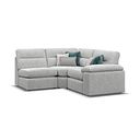 Morgan Modular Group 7 in Cupid Silver fabric