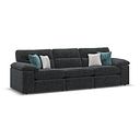 Morgan Modular Group 9 in Cupid Charcoal fabric