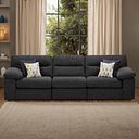 Morgan Modular Group 9 in Santos Black with Green and Grey Scatters 