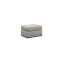 Morgan Small Fender Footstool in Santos Mink fabric