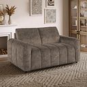 Nap 2 Seater Sofa in Dapple Chocolate Fabric