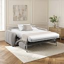 Nap 3 Seater Sofa Bed in Coastal Linen Fabric