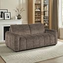 Nap 3 Seater Sofa in Dapple Chocolate Fabric