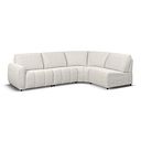 Nap 4 Seat Left Hand Modular Corner Sofa in  Coastal Linen Fabric - Group 4