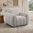 Nap Armchair in Coastal Linen Fabric