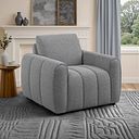 Nap Armchair in Coastal Mist Fabric