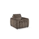 Nap Armchair in Dapple Chocolate Fabric