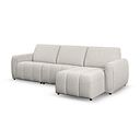 Nap Modular 3 Seater Right Hand Chaise Sofa in Coastal Linen Fabric - Group 15