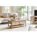 Newton Light Natural Solid Oak Coffee Table