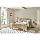 Newton Light Natural Solid Oak King-Size Bed