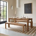 Noah Solid Mango Bench