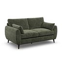 Nova 2 Seater Sofa in Arlan Mossy Fabric