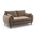 Nova 2 Seater Sofa in Canna Cocoa Fabric