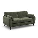 Nova 3 Seater Sofa in Arlan Mossy Fabric