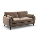 Nova 3 Seater Sofa in Canna Cocoa Fabric