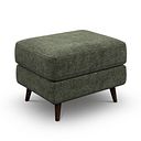 Nova Footstool in Arlan Mossy Fabric