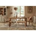 Ontario European Oak Dining Table with 4 Lars Chairs and 1 Ontario Bench