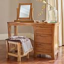 Orrick Rustic Solid Oak Dressing Table