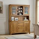 Orrick Rustic Solid Oak Large Dresser