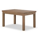 Pembroke Antique Finish Solid Oak Extending Dining Table 140-220cm