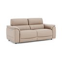 Phoenix 3 Seater Power Recliner Sofa in  Mushroom Leather