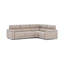 Phoenix Left hand Corner Electric Recliner Sofa in  Manhattan Cotton Fabric