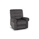 Eastbourne Recliner Armchair with USB - Plush Charcoal Fabric