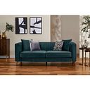 Porter 3 Seater Sofa in Velluto Azure Fabric