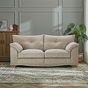 Ravello 3 Seater Sofa in Aero Fawn Fabric