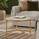 Roma Travertine Top Coffee Table