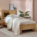 Romsey Natural Solid Oak 3ft 2" Single Bed