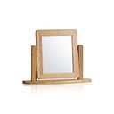 Romsey Natural Solid Oak Dressing Table Mirror