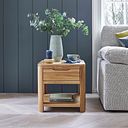 Romsey Natural Solid Oak Side Table