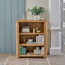 Romsey Natural Solid Oak Small Bookcase