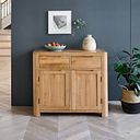 Romsey Natural Solid Oak Small Sideboard