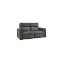 Samson Electric Recliner Modular Group 8 in Dark Grey Leather