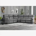 Samson Electric Recliner Modular Group 3 in Dark Grey Leather