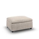 Santorini Storage Footstool in Nomad Sahara Fabric