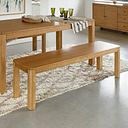 Savannah Solid Heveawood Bench