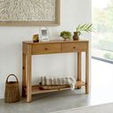 Savannah Solid Heveawood Console Table