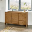 Savannah Solid Heveawood Large Sideboard