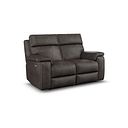 Selby 2 Seater Power Recliner Sofa in Pilgrim Pewter Fabric