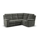 Selby Group 2 Electric Recliner - Left Hand in Plush Charcoal Fabric