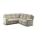 Selby Group 3 Electric Recliner in Plush Beige Fabric