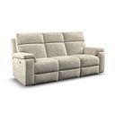 Selby Group 9 Electric Recliner in Plush Beige Fabric