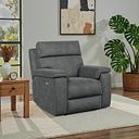 Selby Power Recliner Armchair in Miller Grey Fabric