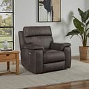 Selby Power Recliner Armchair in Pilgrim Pewter Fabric