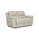 Theo 2 Seater Sofa in Bone China Leather