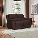 Theo 2 Seater Sofa in Chestnut Leather
